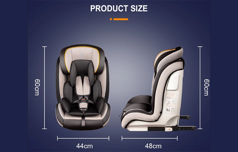 388, isofix system & top tether, 76-150cm, ECE R129/Isize